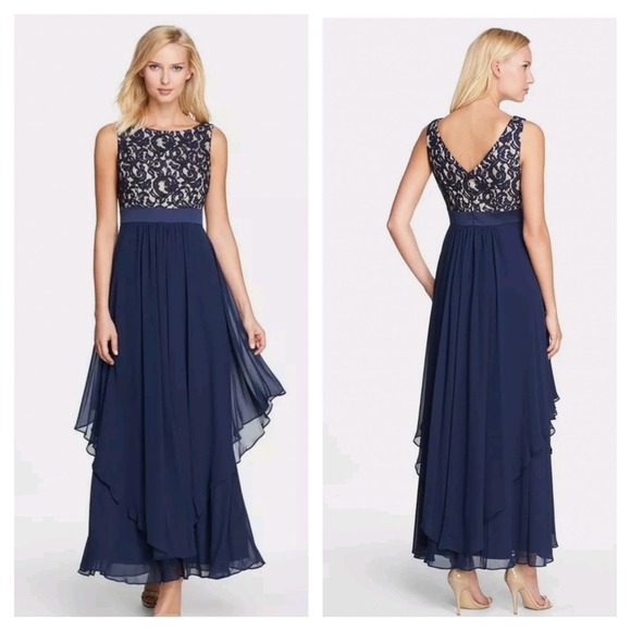 Eliza J Dresses & Skirts - ELIZA J Lace & Chiffon DRESS GOWN
